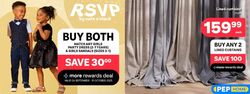 Special Pep Stores 20.10.2025 - 29.10.2025