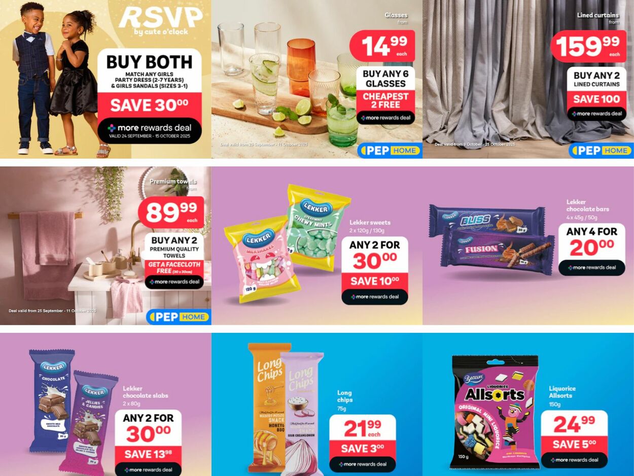Special Pep Stores 06.10.2025 - 15.10.2025