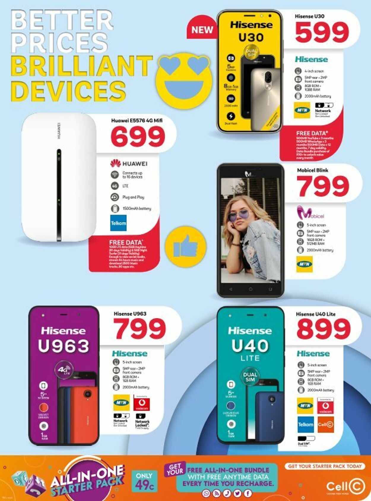 hisense phone prices at pep cell