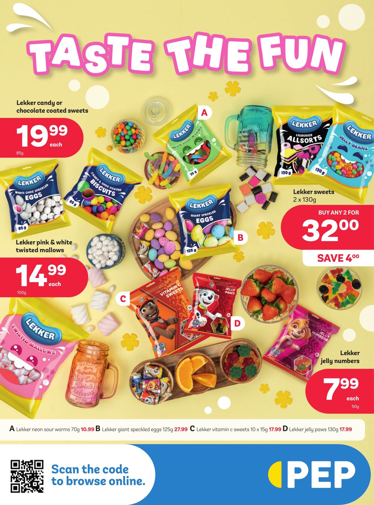 Pep Stores Promotional specials