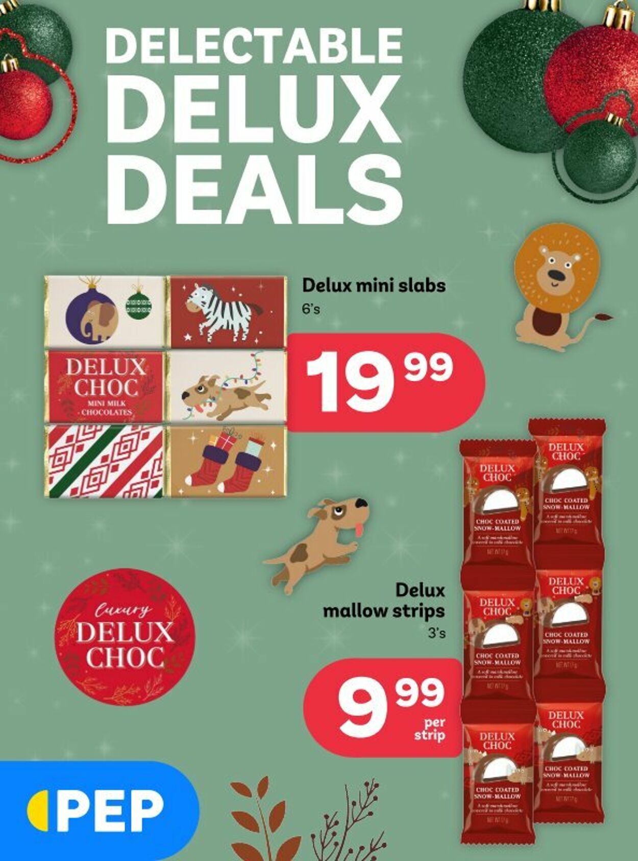 Pep Stores Promotional specials