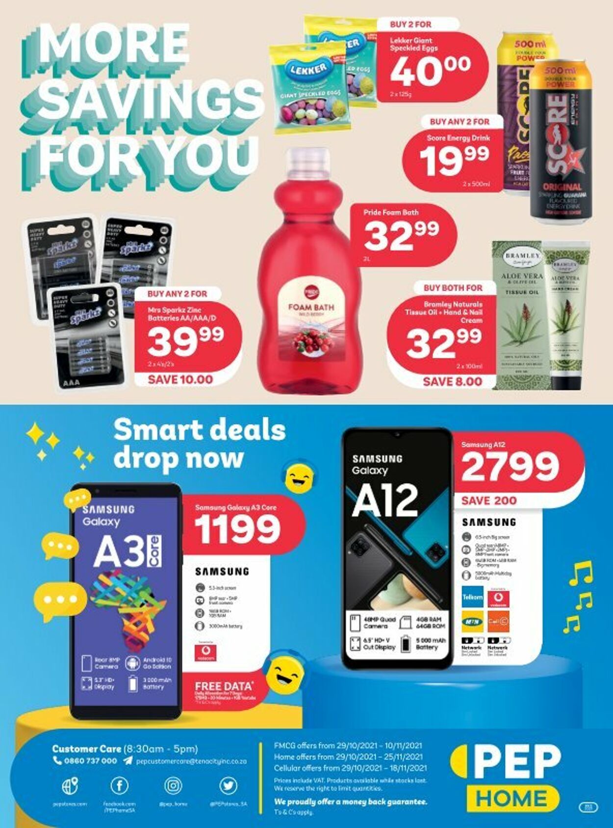 Special Pep Stores 02.11.2021 - 25.11.2021