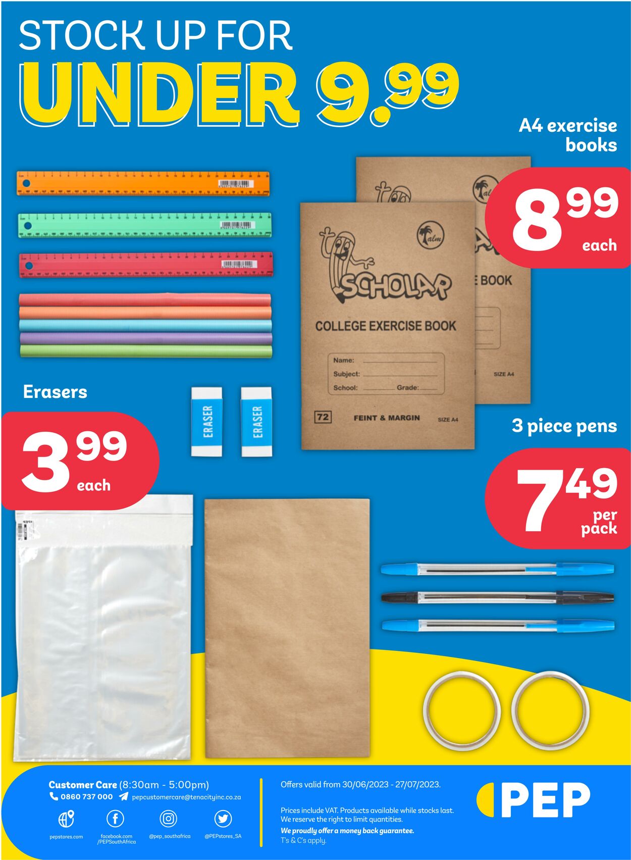 Special Pep Stores 30.06.2023 - 27.07.2023