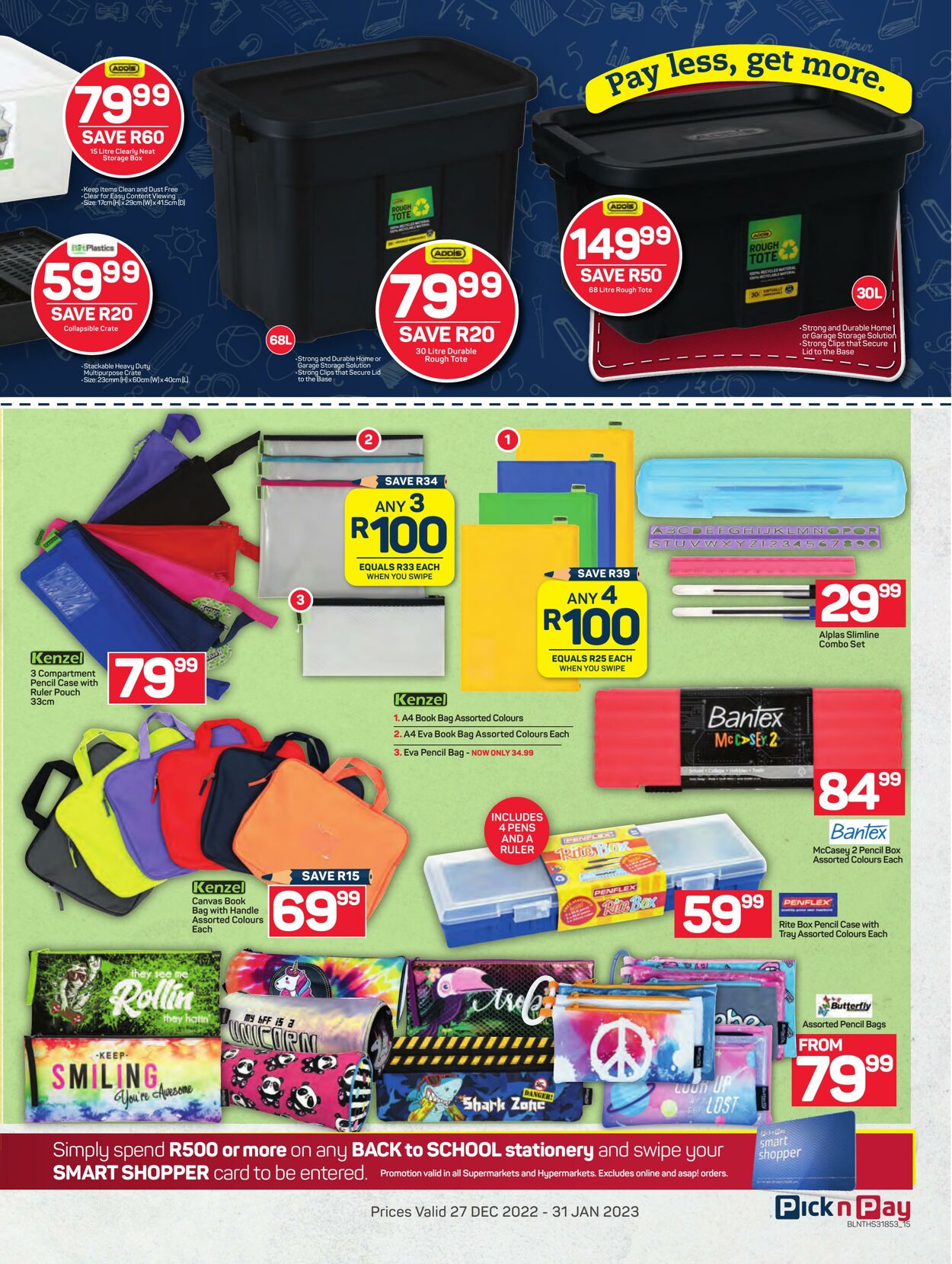 Special Pick n Pay 27.12.2022 - 31.01.2023