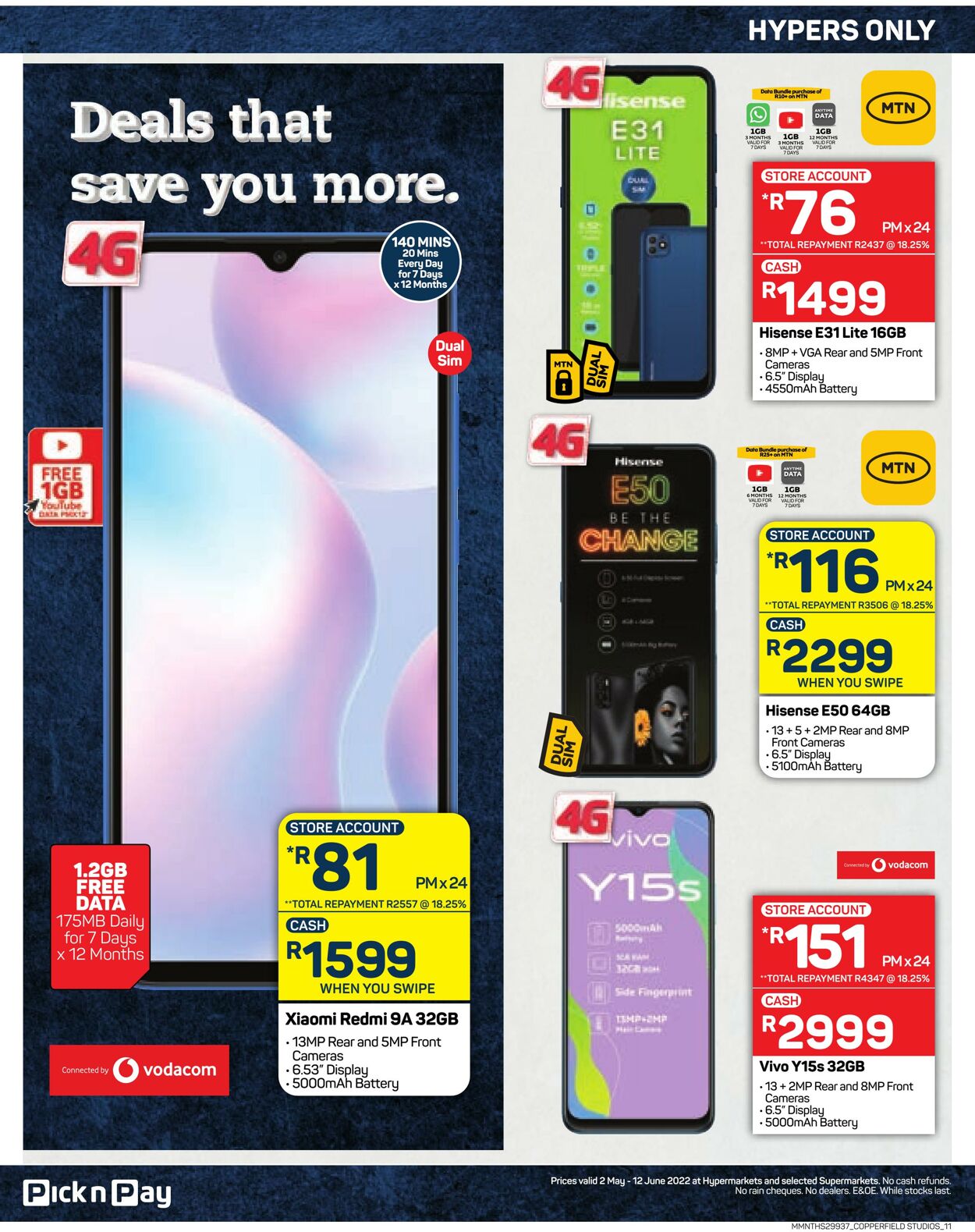 Special Pick n Pay 02.05.2022 - 12.06.2022