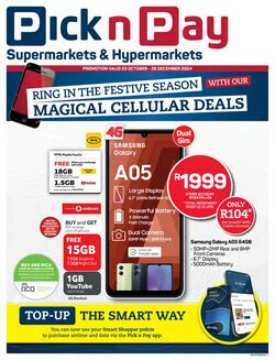 Special Pick n Pay 15.12.2022 - 18.12.2022