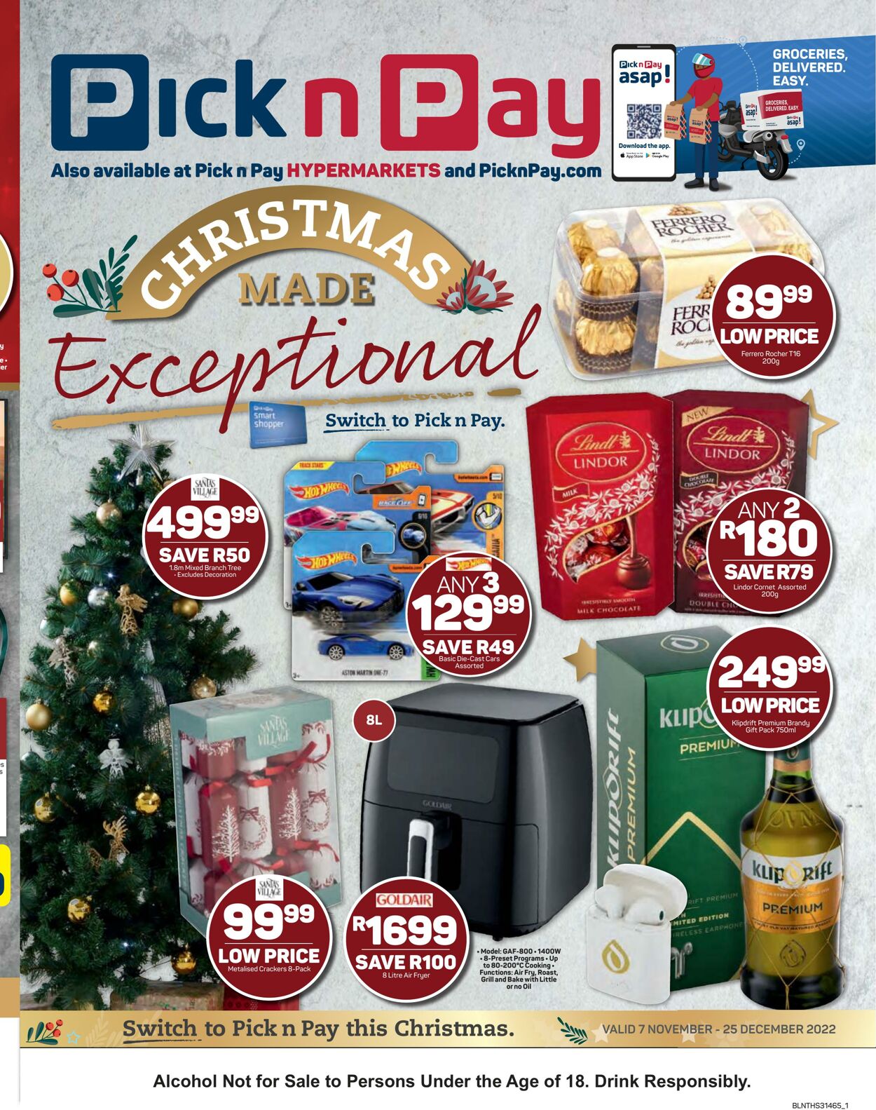 Special Pick n Pay 07.11.2022-25.12.2022