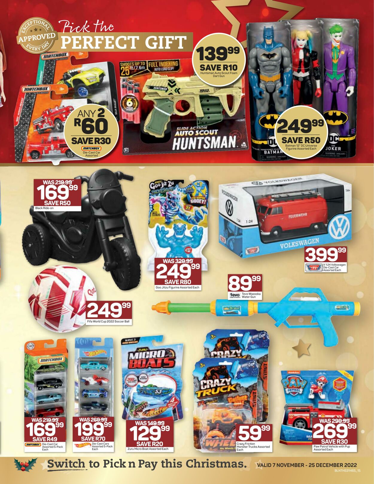 Special Pick n Pay 07.11.2022 - 25.12.2022