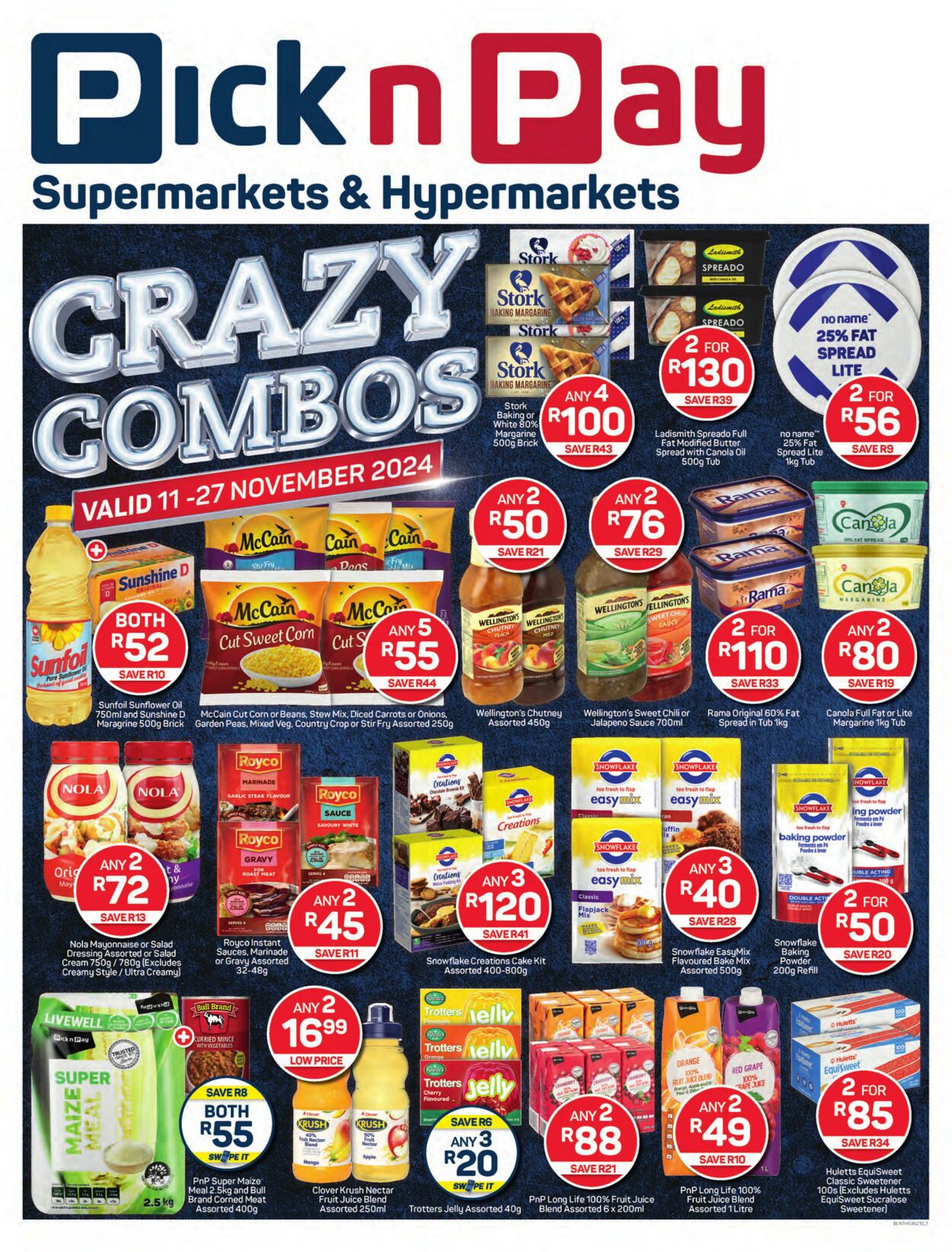 Special Pick n Pay 11.11.2024 - 27.11.2024