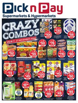 Special Pick n Pay 11.11.2024 - 27.11.2024