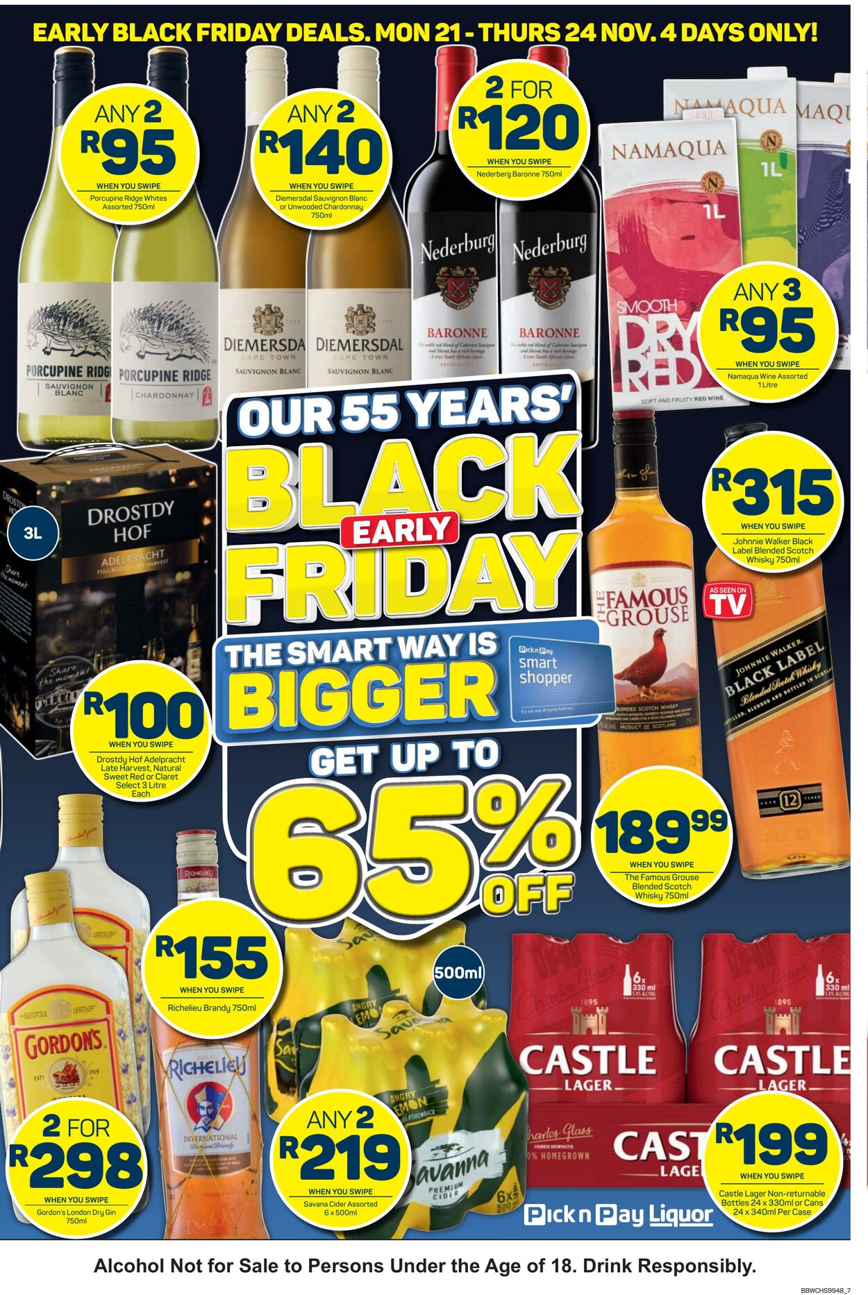 Pick n Pay Promotional Leaflet Black Friday 2022 Valid from 21.11