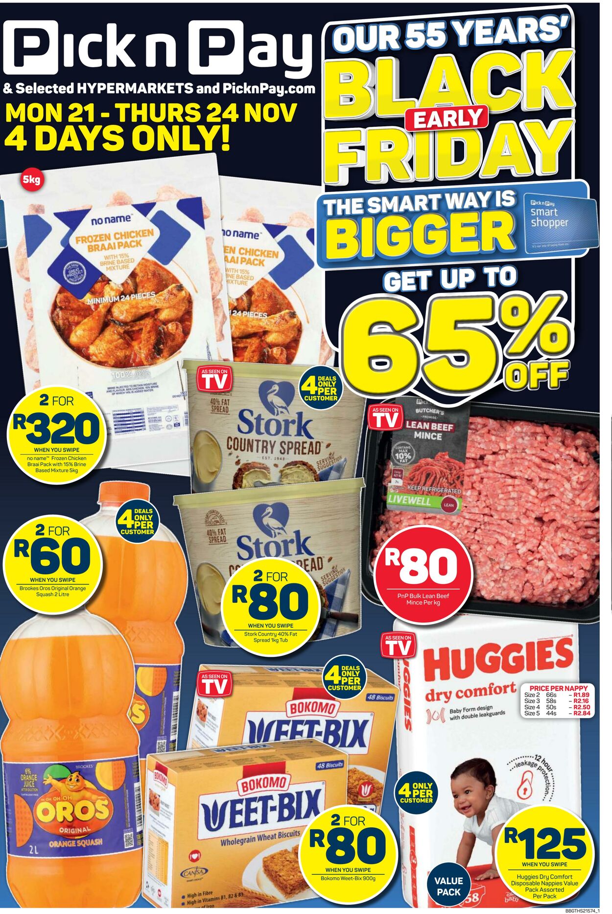Pick n Pay Promotional Leaflet Black Friday 2023 Valid from 21.11