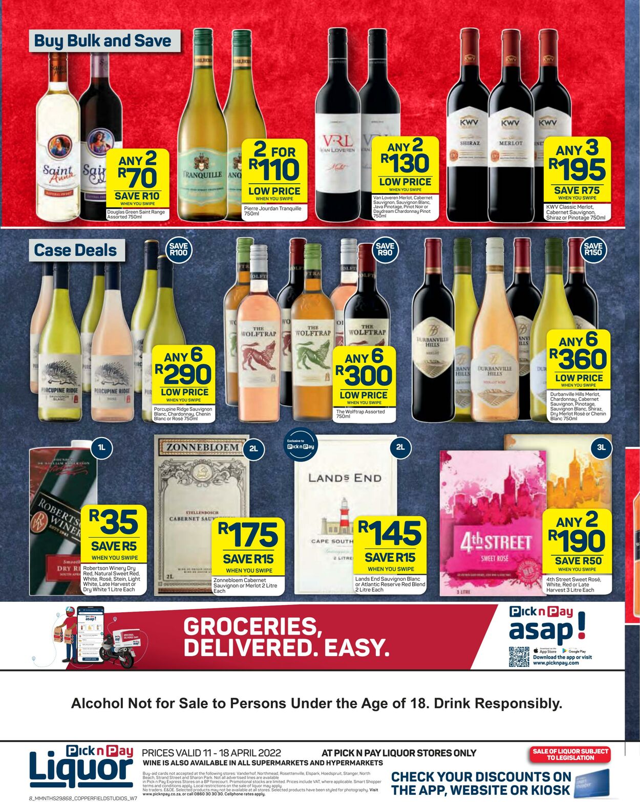 Special Pick n Pay 11.04.2022 - 18.04.2022