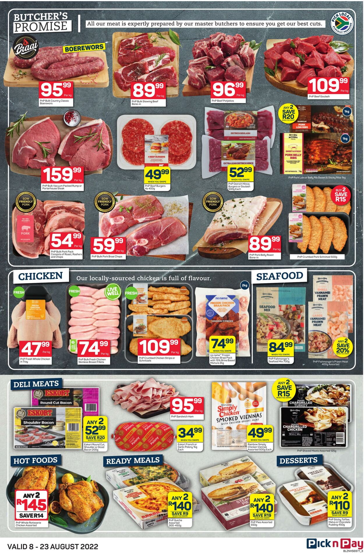 Special Pick n Pay 08.08.2022 - 23.08.2022
