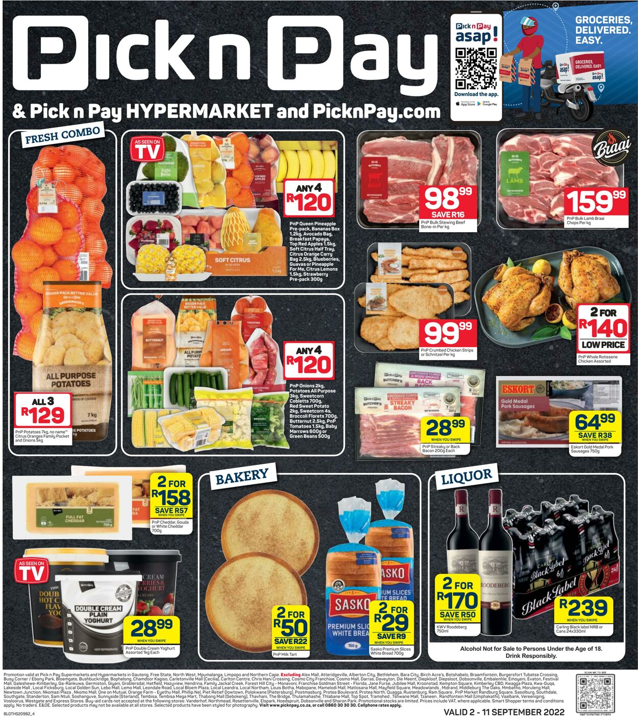 Special Pick n Pay 29.08.2022 - 11.09.2022