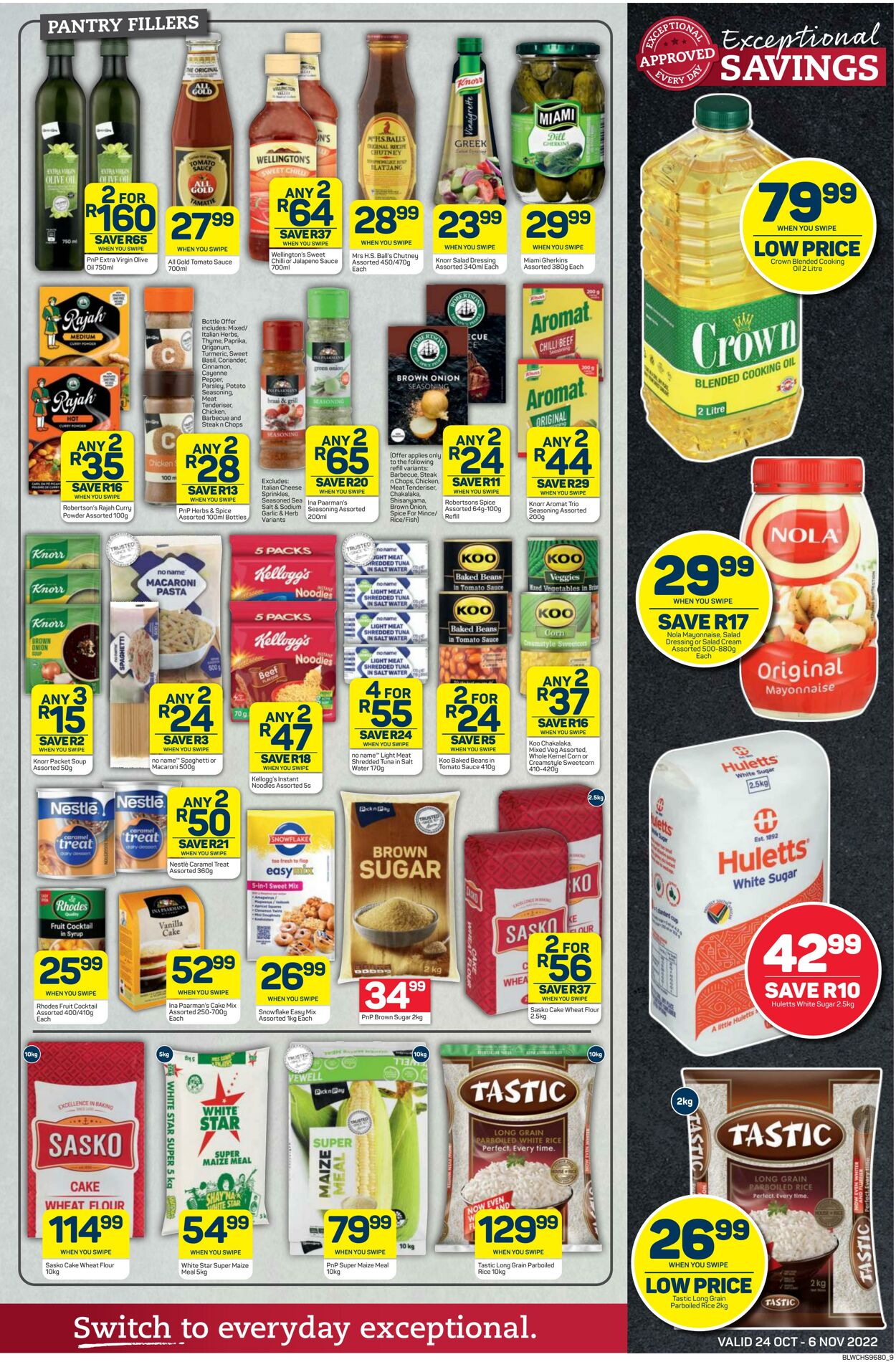 Special Pick n Pay 24.10.2022 - 06.11.2022