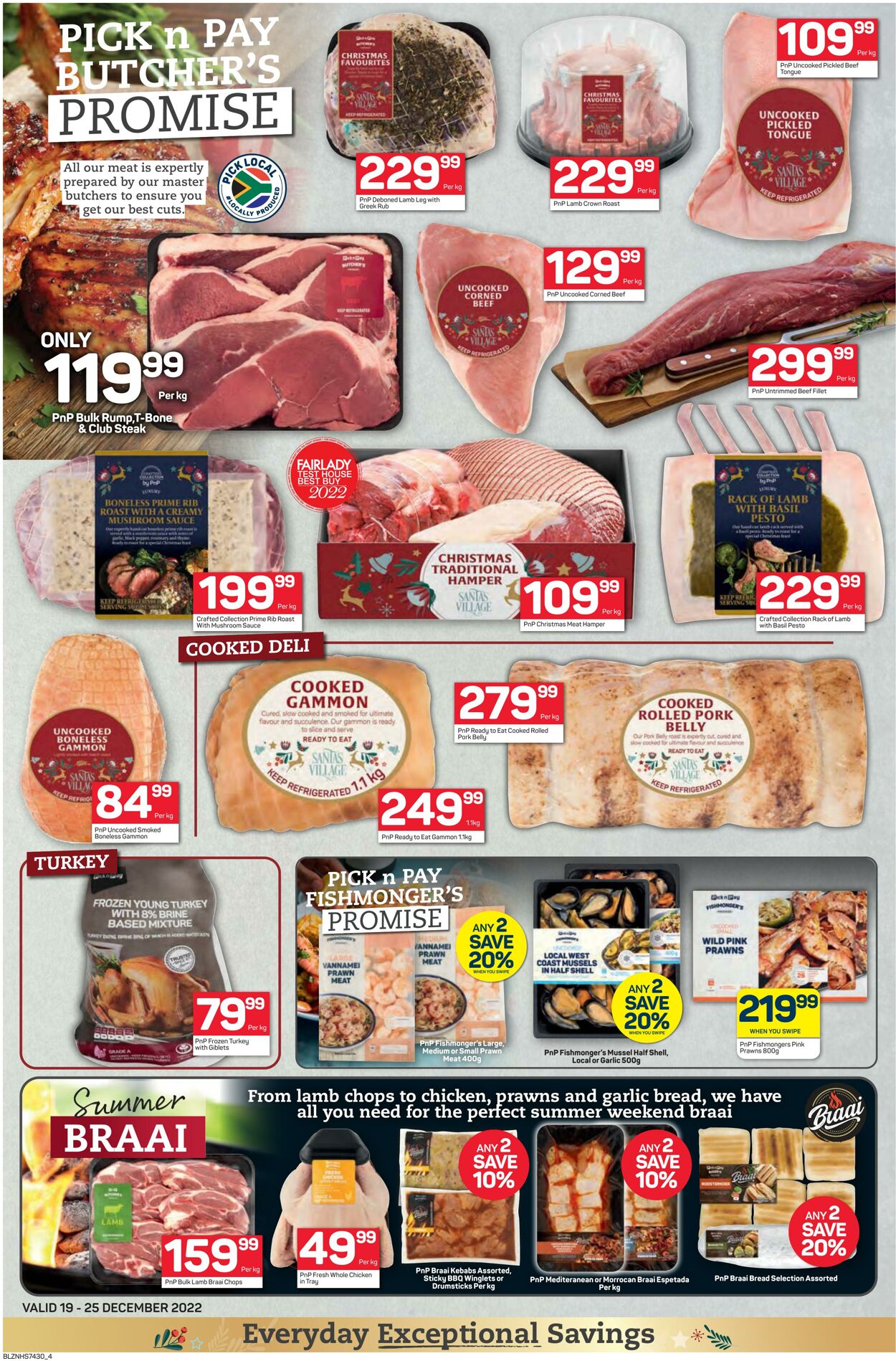 Special Pick n Pay 19.12.2022 - 25.12.2022