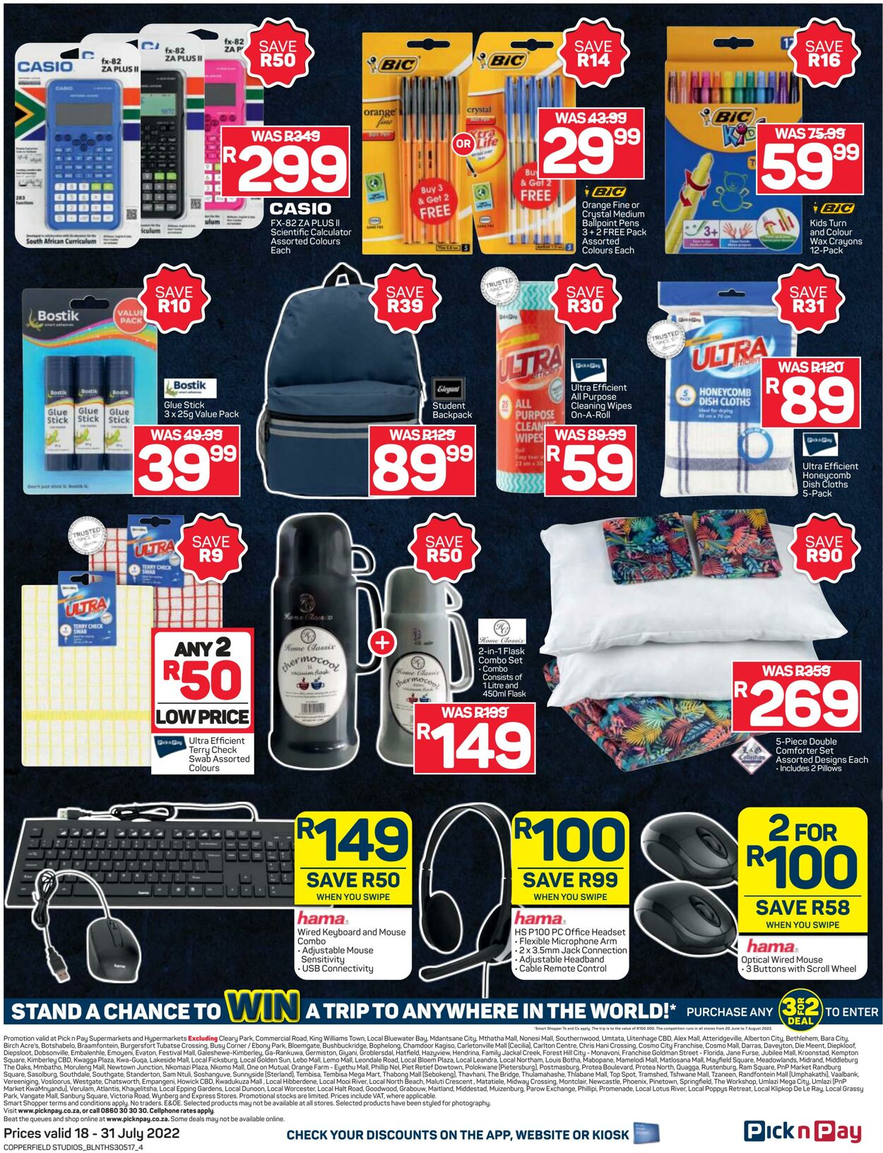 Special Pick n Pay 18.07.2022 - 31.07.2022
