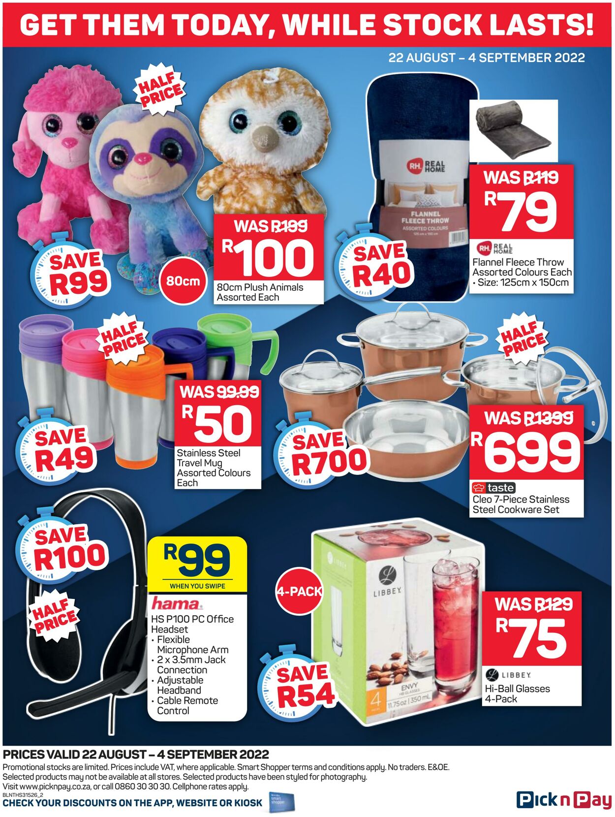 Special Pick n Pay 22.08.2022 - 04.09.2022