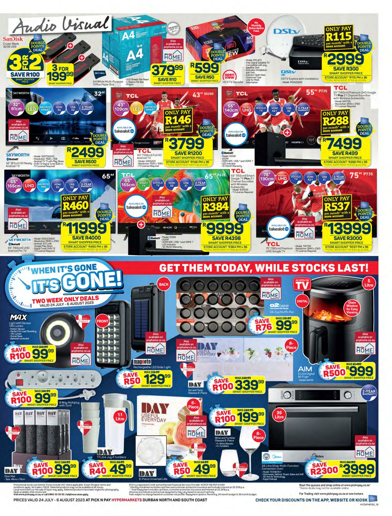 Special Pick n Pay 24.07.2023 - 06.08.2023