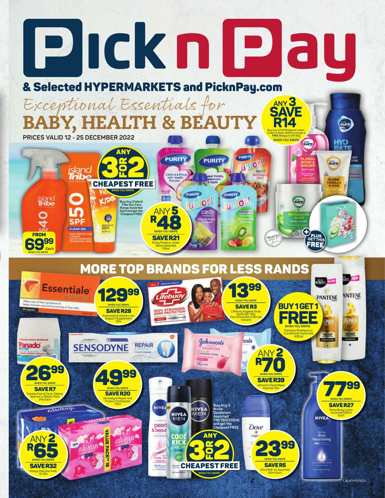 Special Pick n Pay 12.12.2022 - 25.12.2022