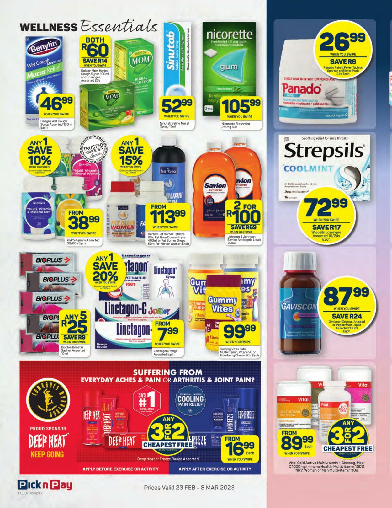 Special Pick n Pay 23.02.2023 - 08.03.2023