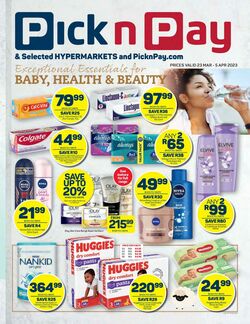 Special Pick n Pay 23.03.2023 - 05.04.2023