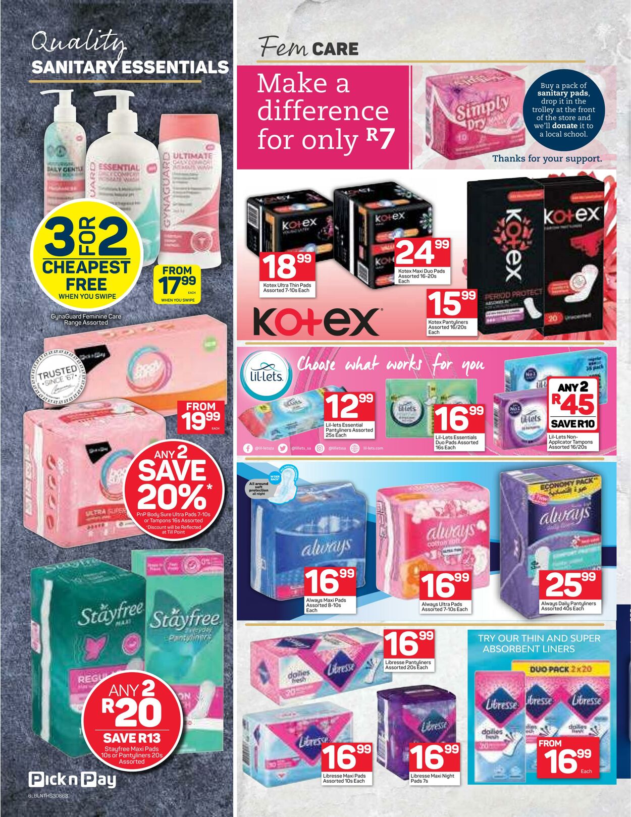 Pick N Pay Promotional Leaflet Valid From 24 08 To 11 09 Page Nb 6