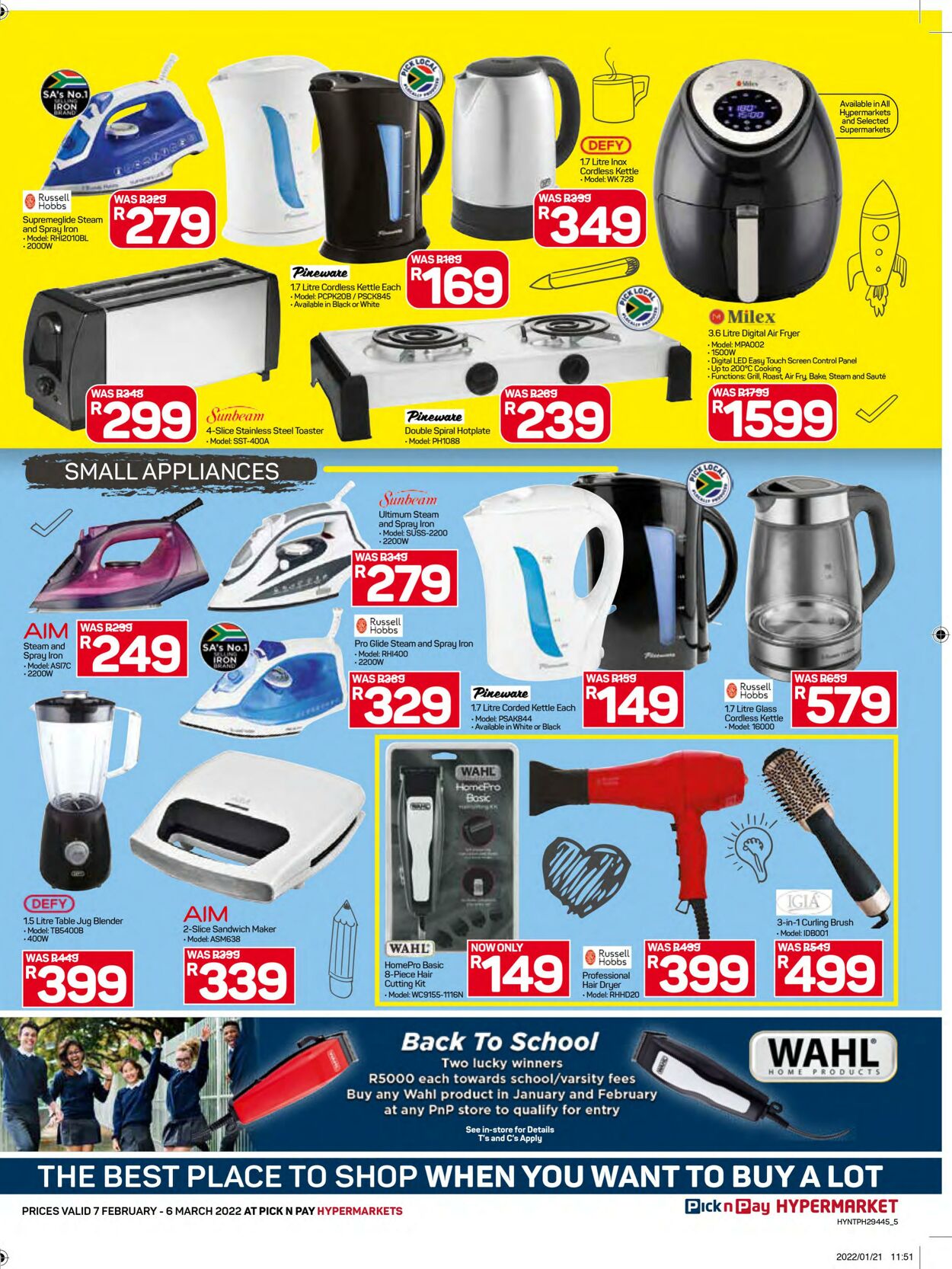 Special Pick n Pay 07.02.2022 - 06.03.2022