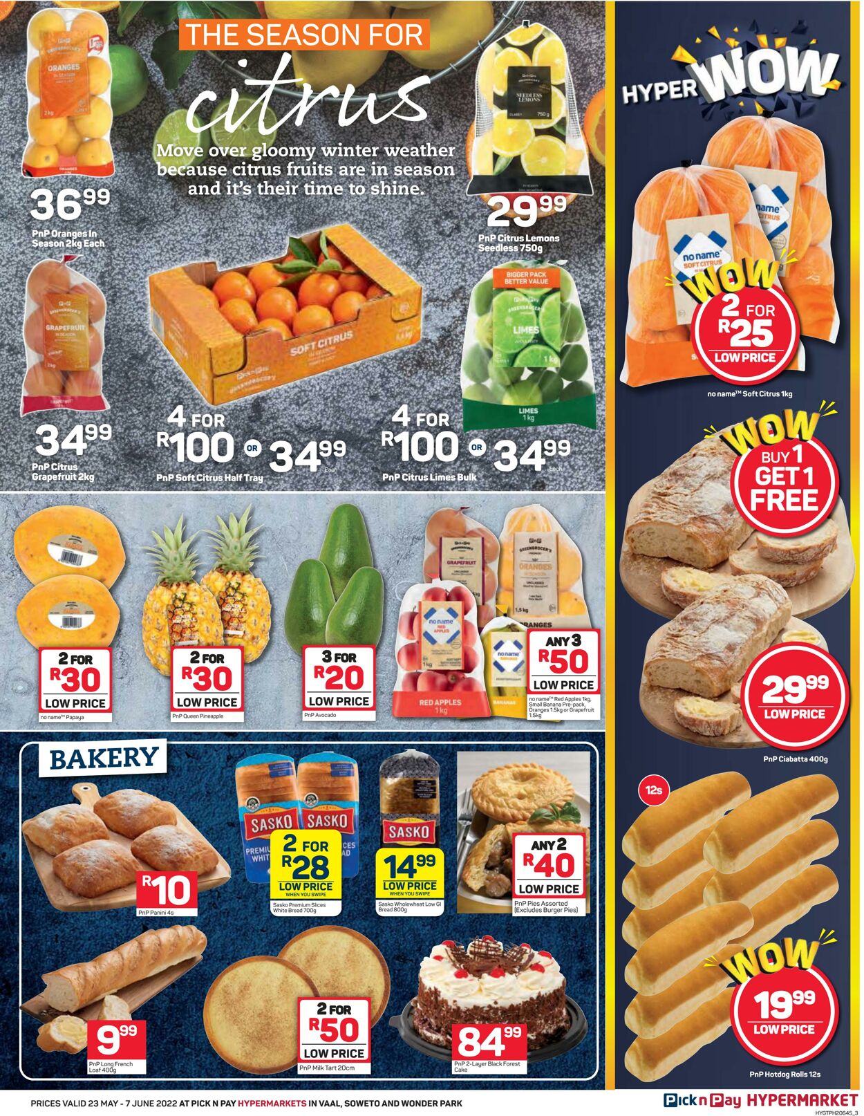 Special Pick n Pay 23.05.2022 - 07.06.2022