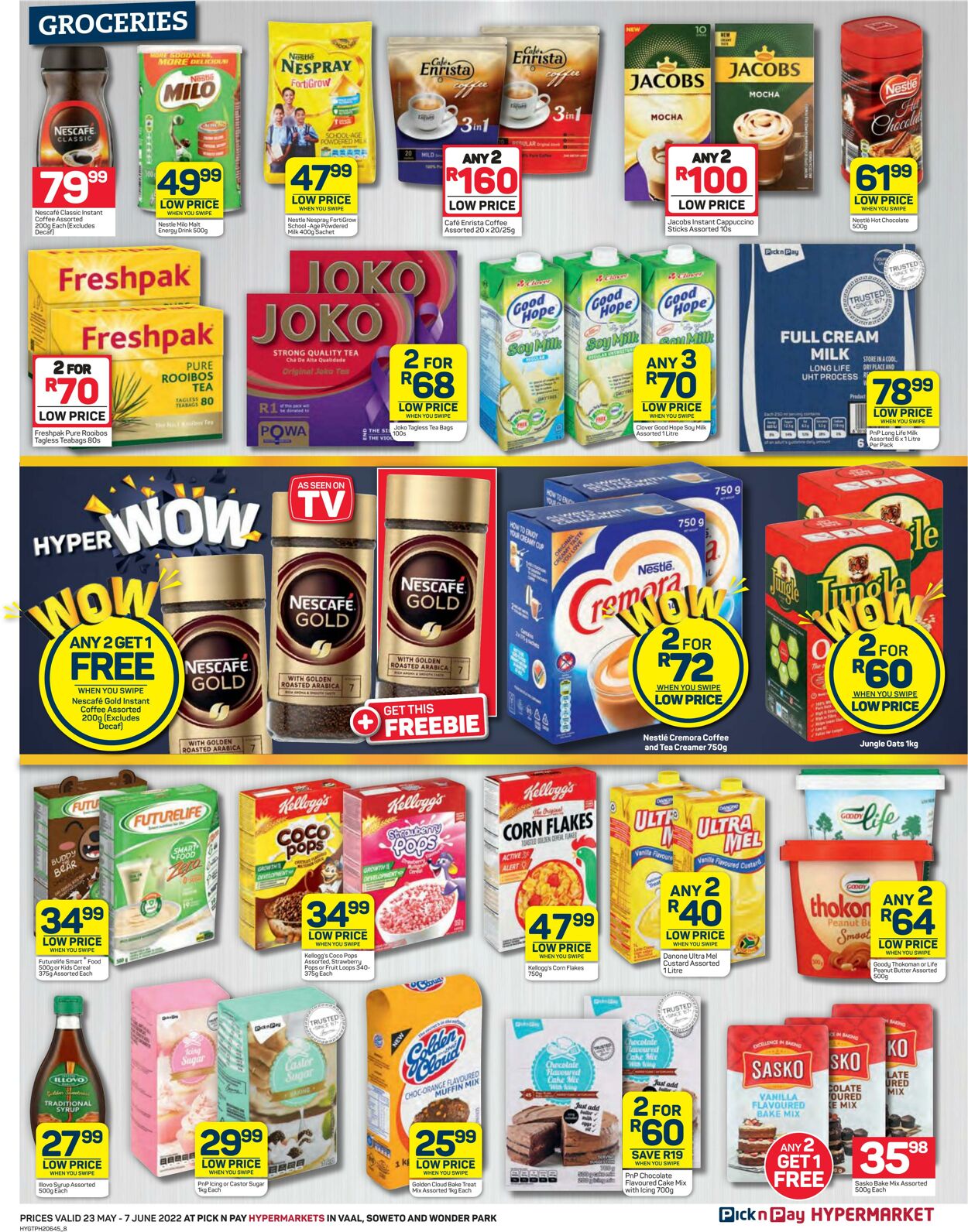 Special Pick n Pay 23.05.2022 - 07.06.2022