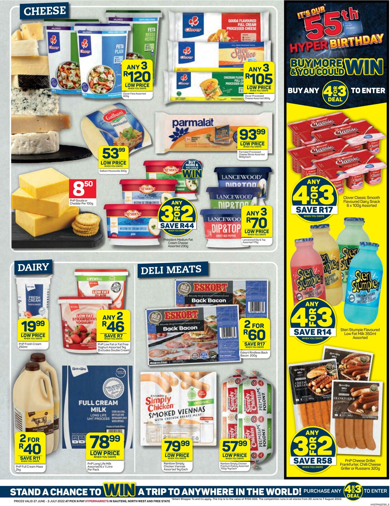Special Pick n Pay 27.06.2022 - 03.07.2022