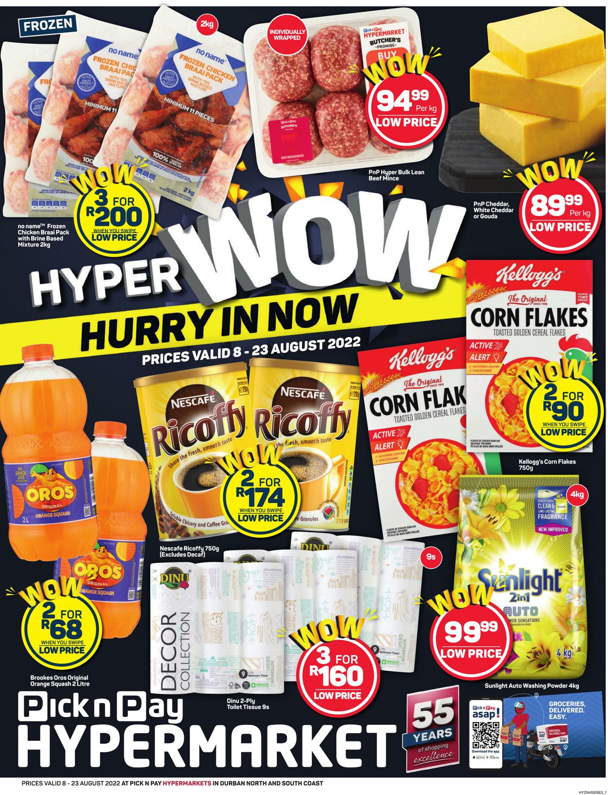 Special Pick n Pay 08.08.2022 - 23.08.2022