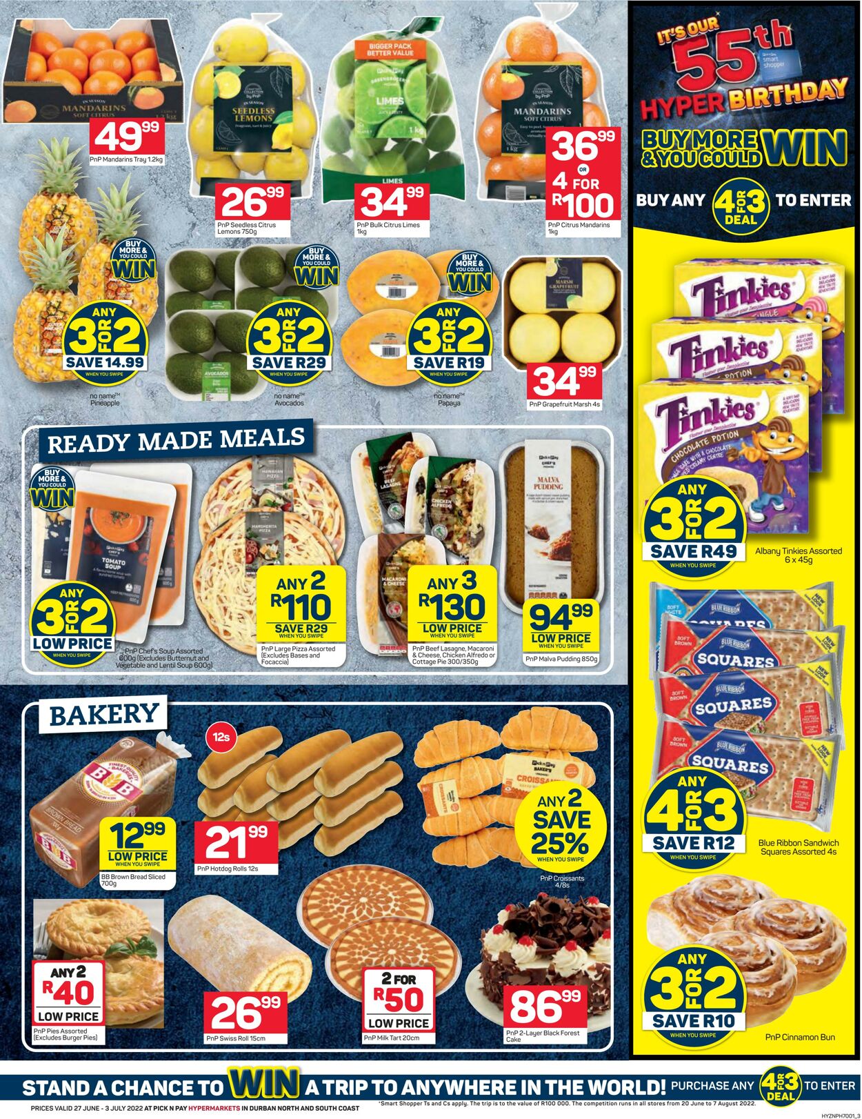 Special Pick n Pay 27.06.2022 - 03.07.2022