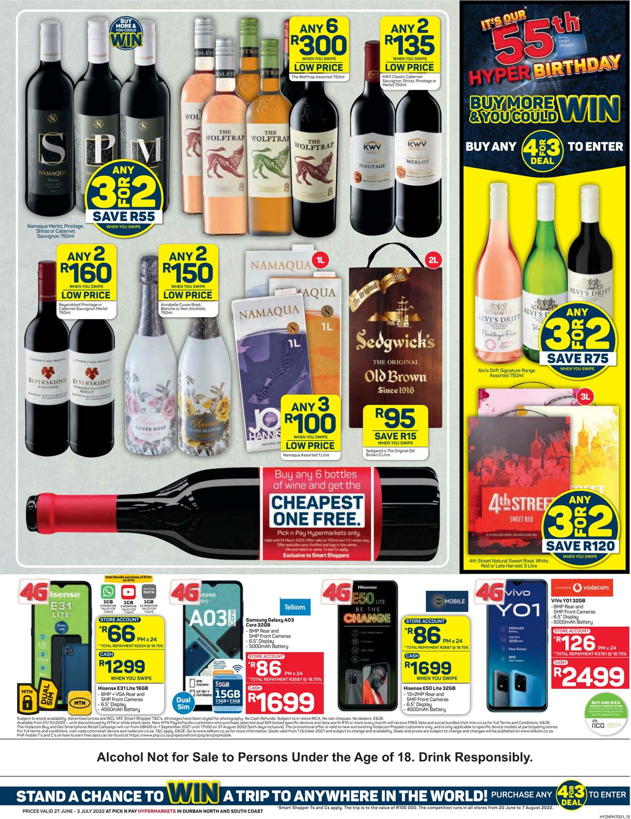 Special Pick n Pay 27.06.2022 - 03.07.2022