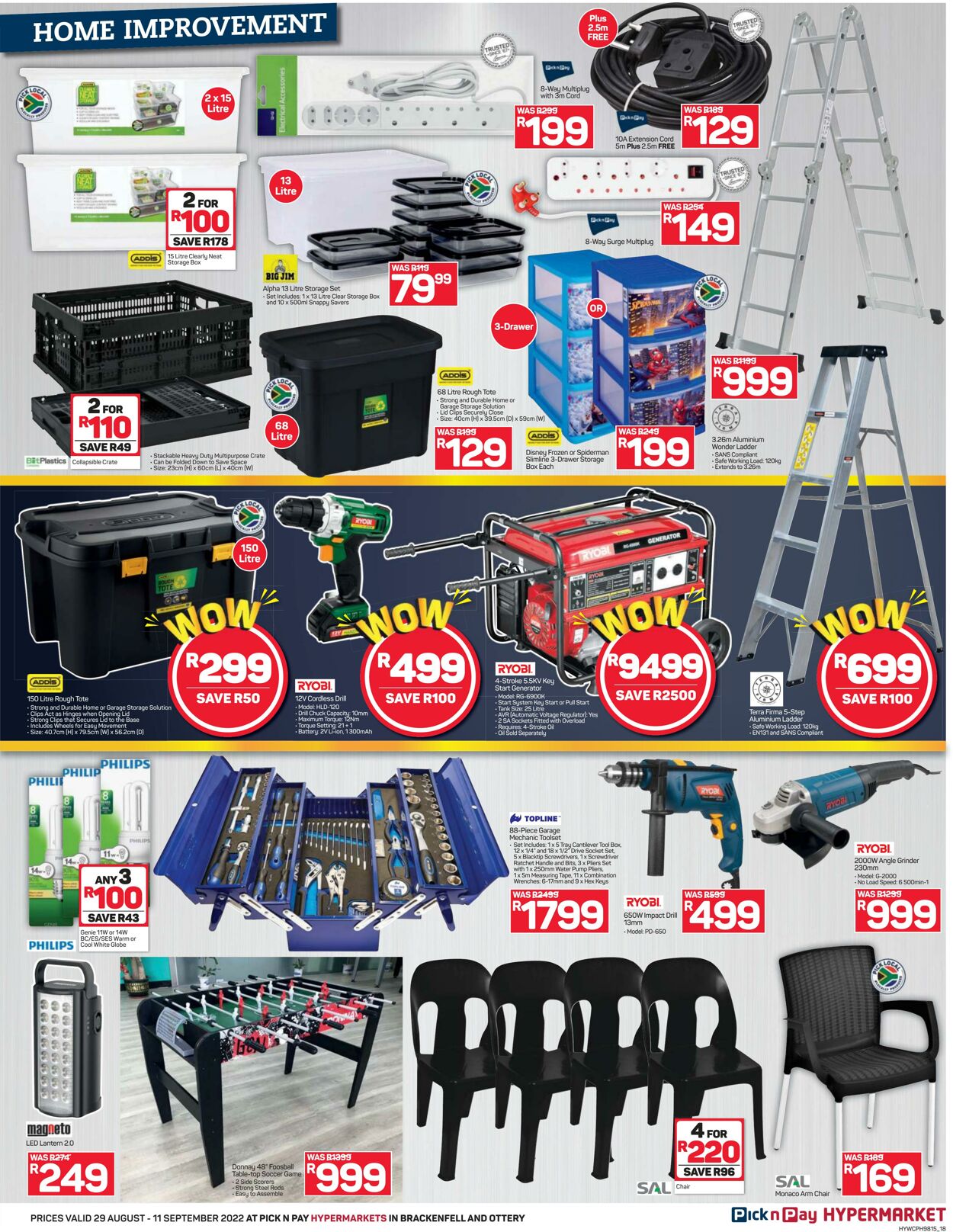 Special Pick n Pay 29.08.2022 - 11.09.2022