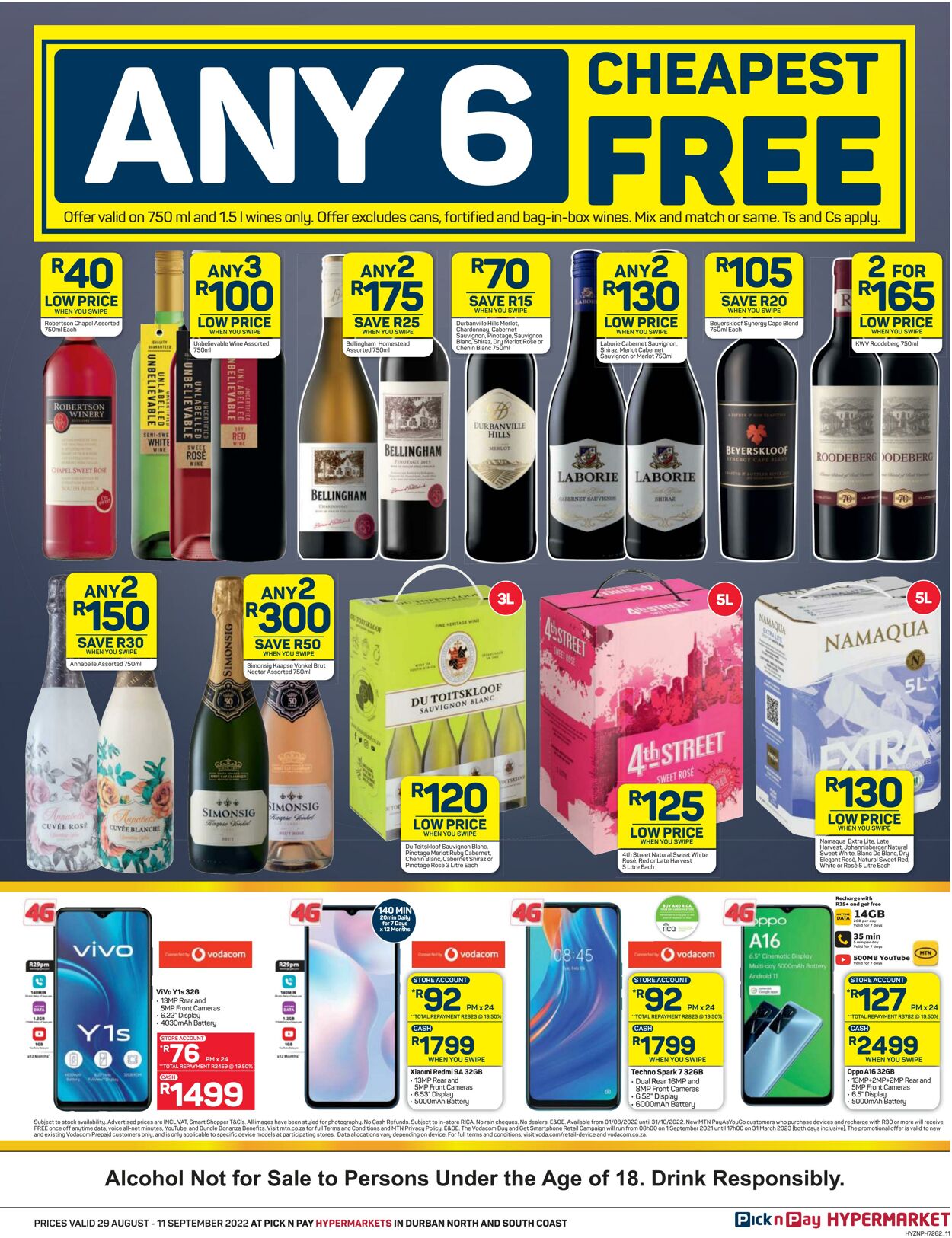 Special Pick n Pay 29.08.2022 - 11.09.2022