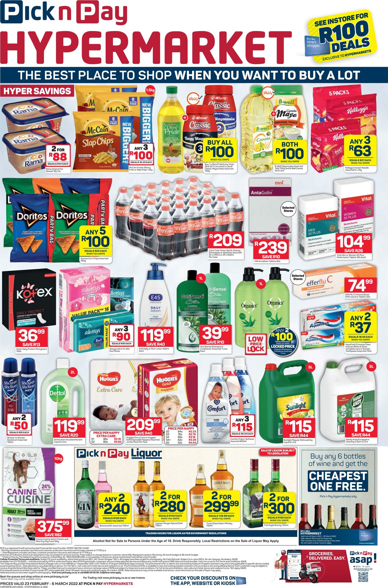 Current special Pick n Pay - National - Valid from 23.02 to 06.03 - za ...