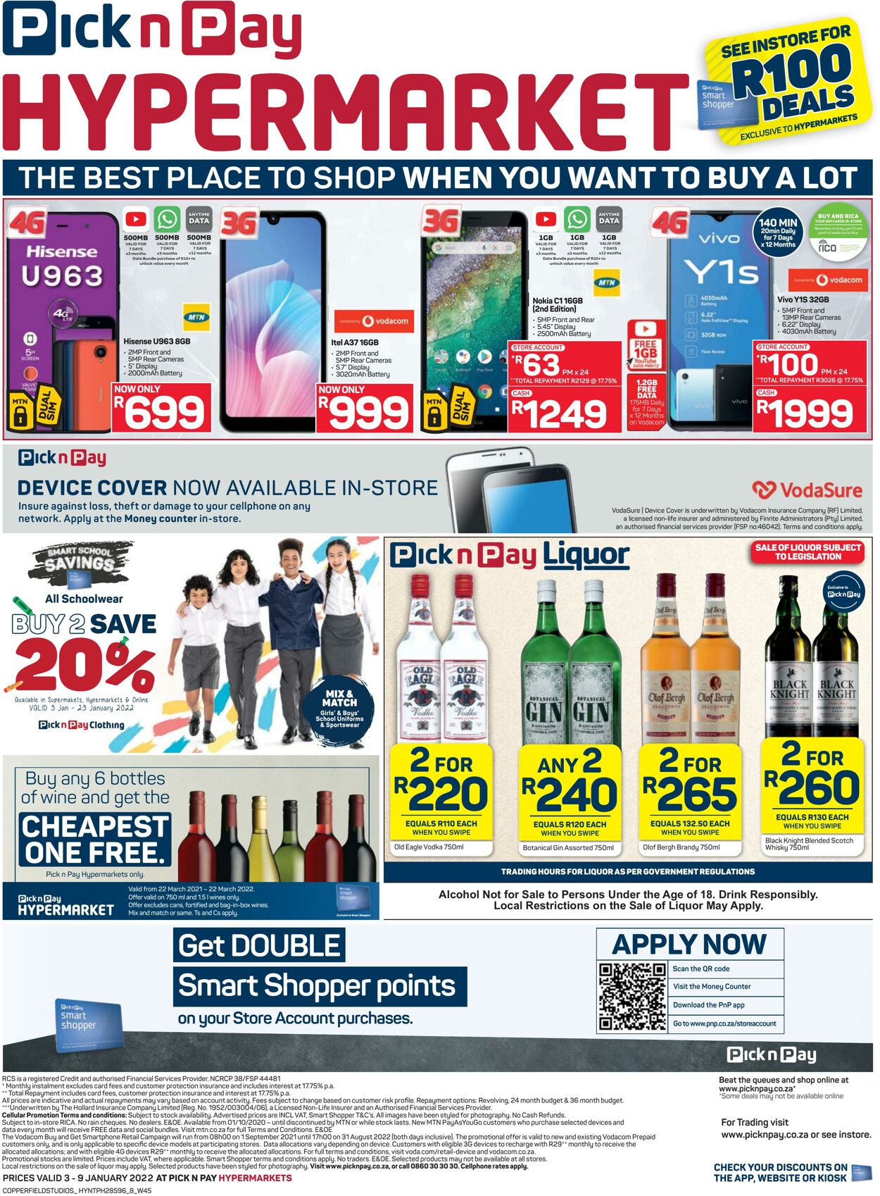 Special Pick n Pay 03.01.2022 - 09.01.2022