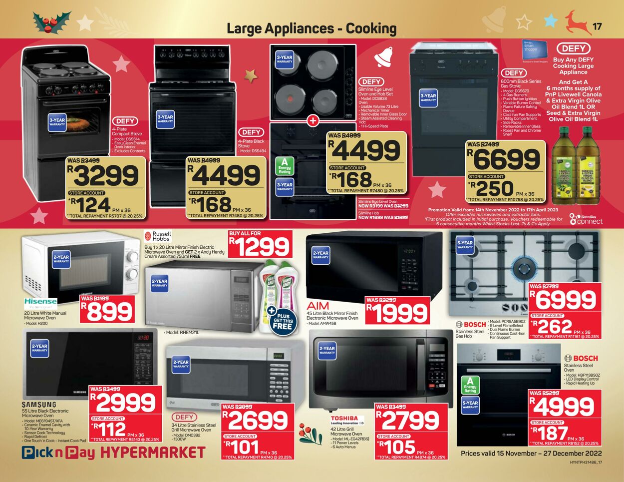 Special Pick n Pay 15.11.2022 - 27.12.2022