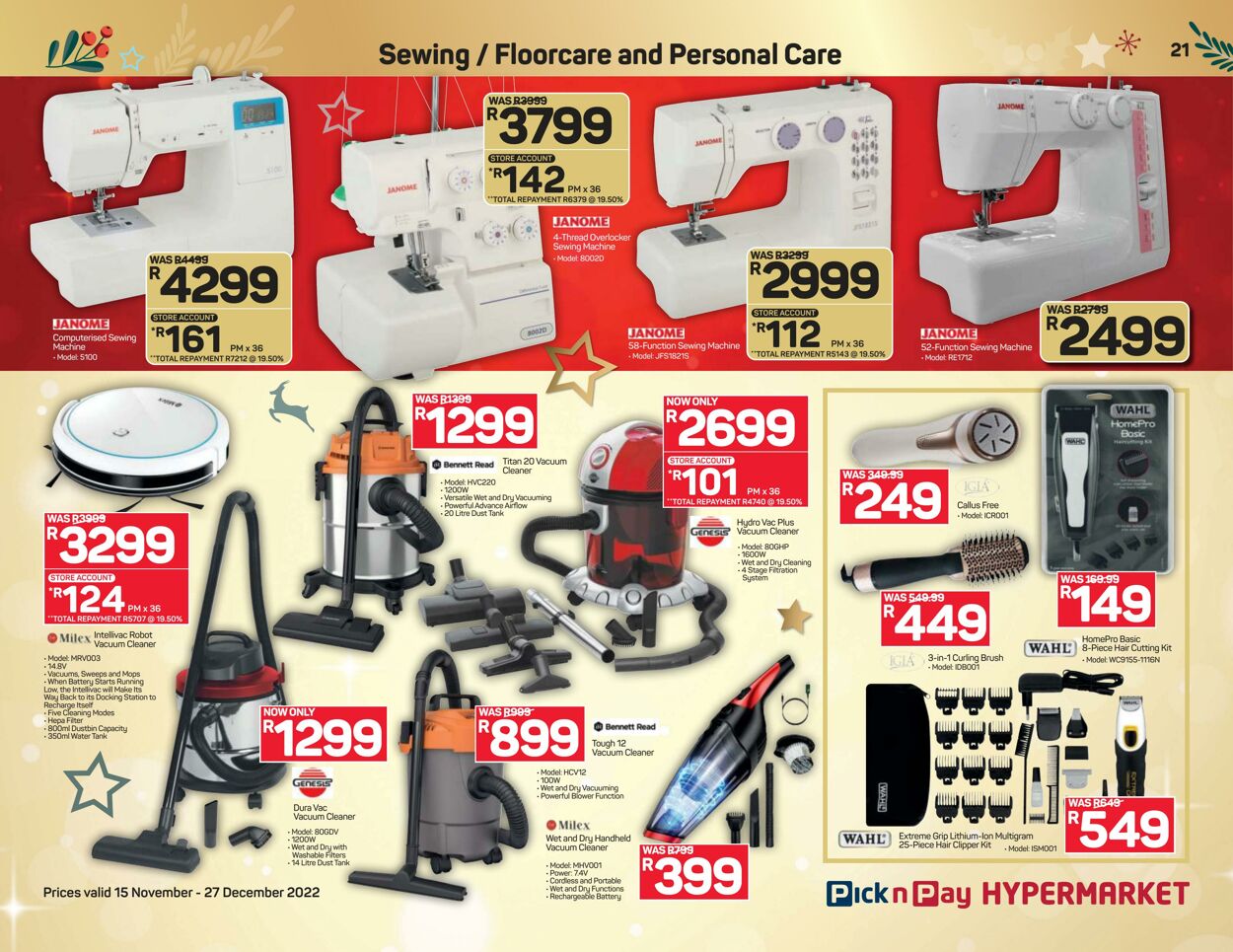 Special Pick n Pay 15.11.2022 - 27.12.2022