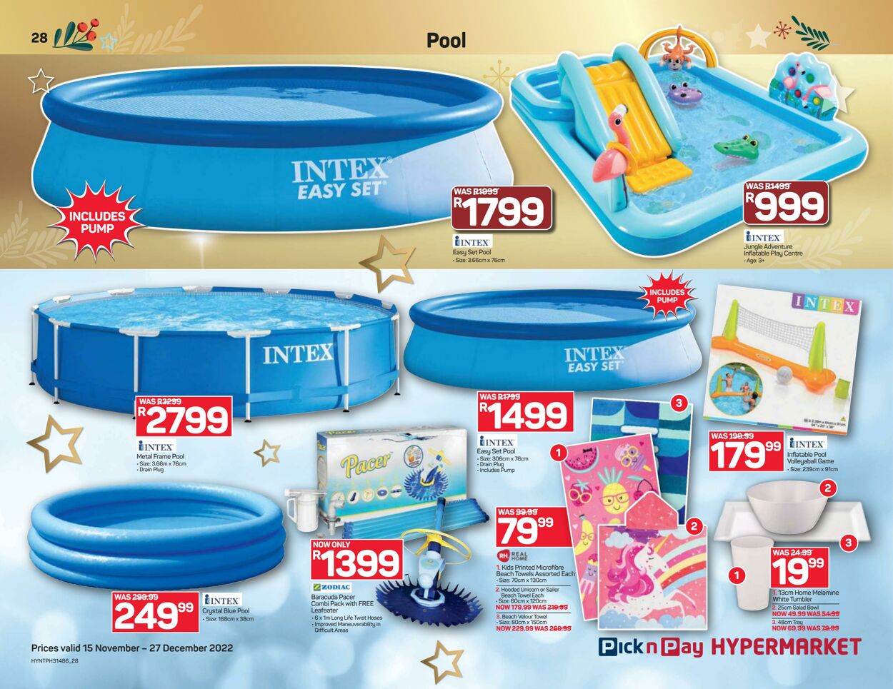 Special Pick n Pay 15.11.2022 - 27.12.2022