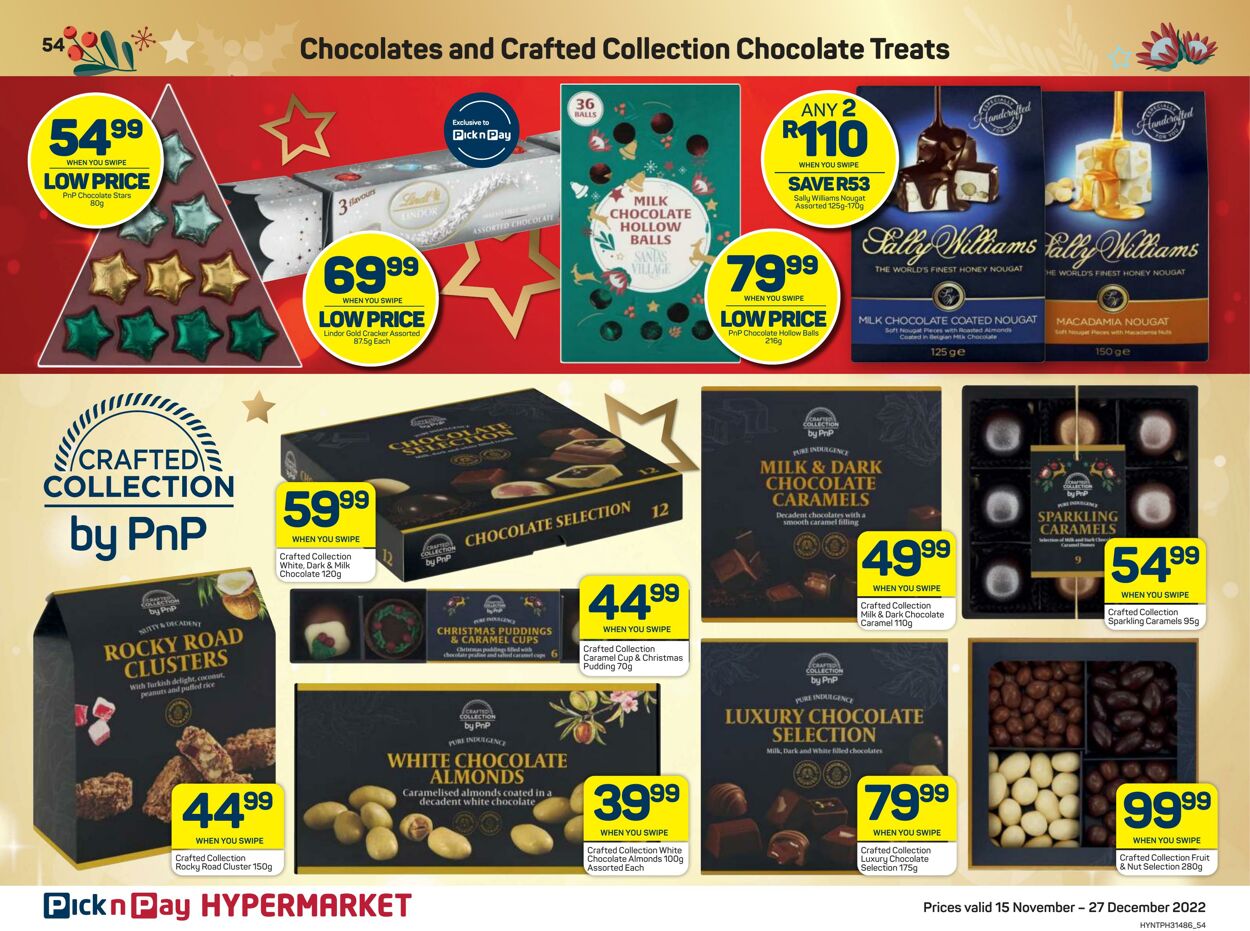 Special Pick n Pay 15.11.2022 - 27.12.2022