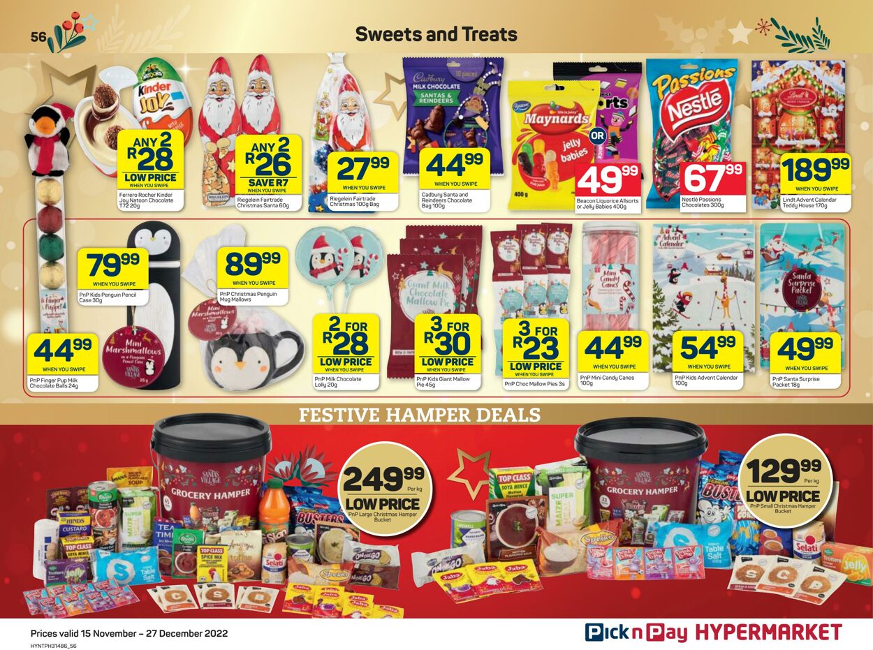 Special Pick n Pay 15.11.2022 - 27.12.2022