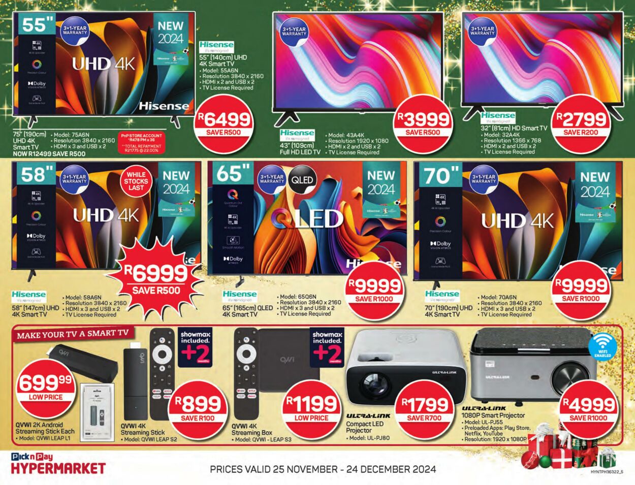 Special Pick n Pay 25.11.2024 - 24.12.2024