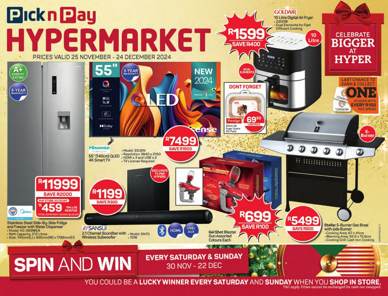 Special Pick n Pay 25.11.2024 - 24.12.2024