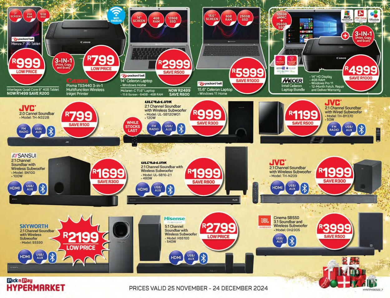 Special Pick n Pay 25.11.2024 - 24.12.2024