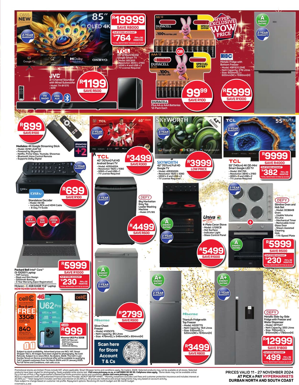 Special Pick n Pay 11.11.2024 - 27.11.2024