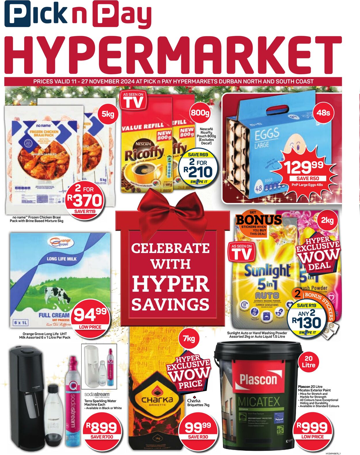 Special Pick n Pay 11.11.2024 - 27.11.2024