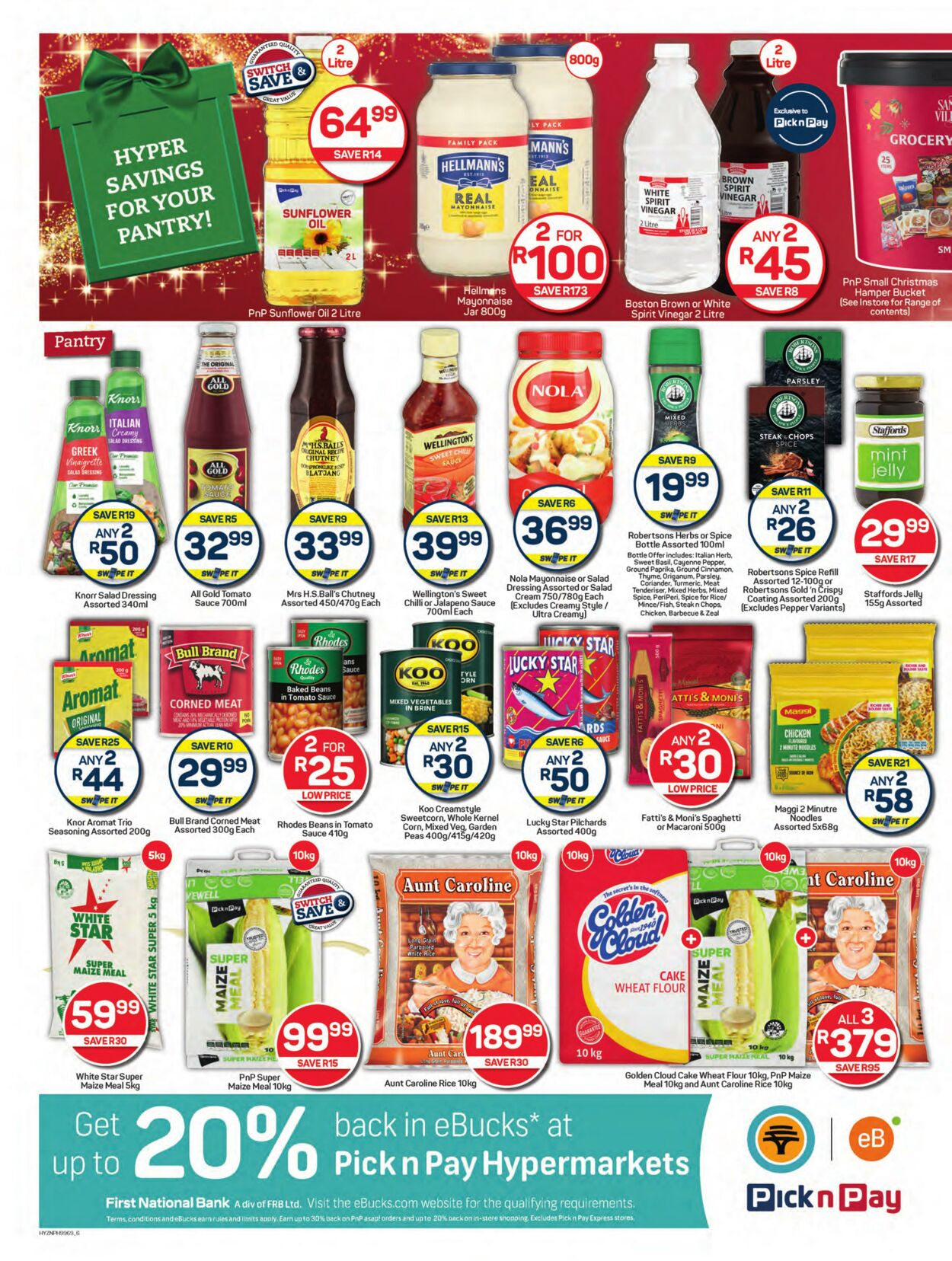 Special Pick n Pay 17.12.2024 - 26.12.2024